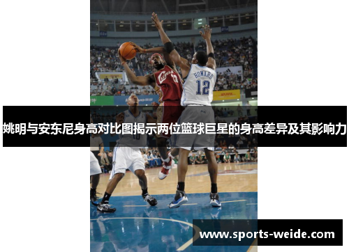 姚明与安东尼身高对比图揭示两位篮球巨星的身高差异及其影响力