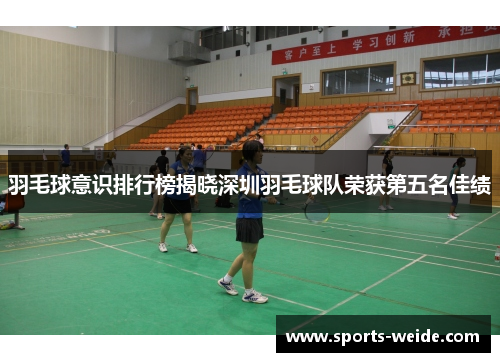 羽毛球意识排行榜揭晓深圳羽毛球队荣获第五名佳绩